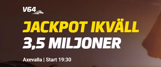 V64 Axevalla 13/5-25 med Axevalla-Carlson