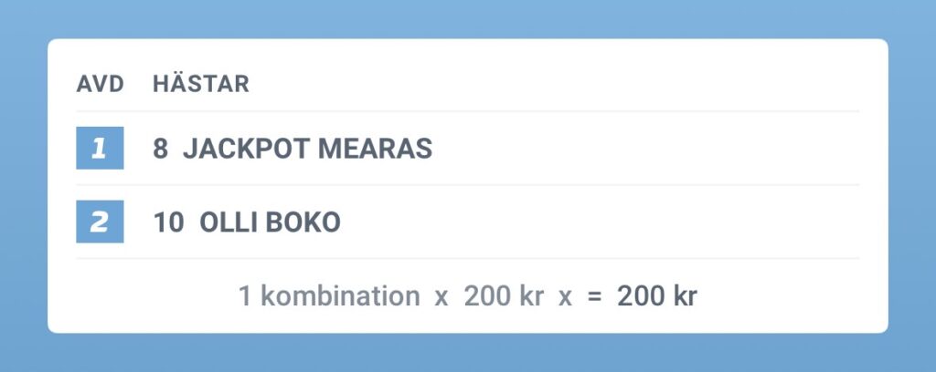 Dagens Dubbel med Bosse Eklöf - 22/11 lördag