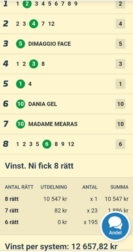 V86-vinst PlayMakern
